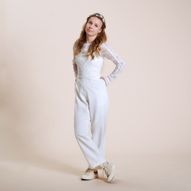 REAL SILK KONFIRMATION JUMPSUIT 2022 BRUNHILDE Konfirmationstøj Milan